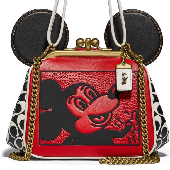 Coach x Mickey Keith Haring Handbag - Picture 3 of 9